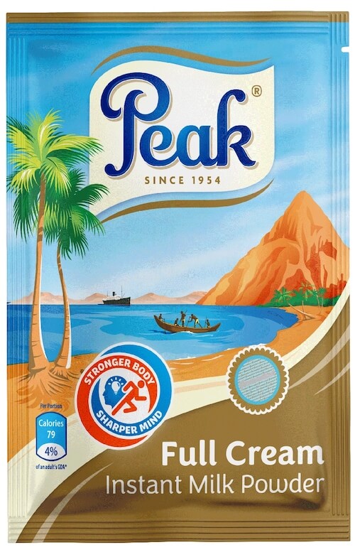 Peak Instant Full Cream Milk Powder 16 g x10