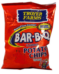 Troyer Farms Potato Chips BAR-B-Q 25 g