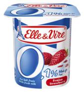 Elle & Vire 0.1 Percent Yoghurt Strawberry 125 g x4