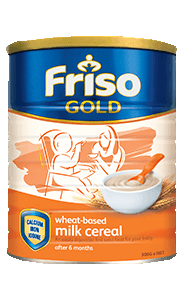 Friso Gold Wheat Based Milk Cereal 6-36 Months 300 g x12