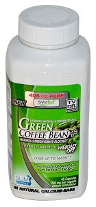 SlimCentials Green Coffee Bean Dietary Supplement 45 Capsules