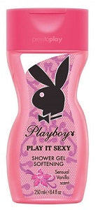 Playboy Shower Cream Softening Sensual Vanilla Scent 250 ml