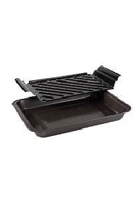 Baker's Secret Large Broiler With Grill Top