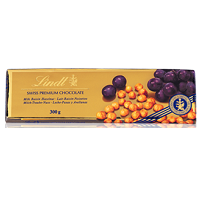 Lindt Swiss Premium Milk Chocolate Raisin Hazelnut 300 g