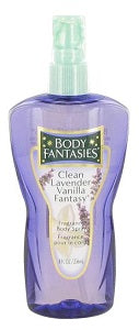 Body Fantasies Body Spray Clean Lavender Vanilla Fantasy 236 ml