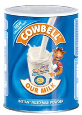 Cowbell Instant Filled Milk Powder Tin 400 g