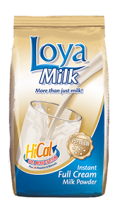 Loya Full Cream Instant Milk Powder Sachet 400 g