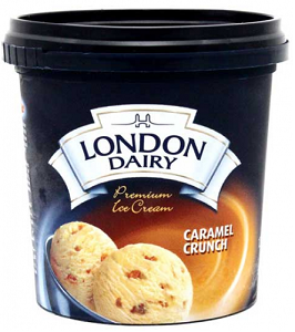 London Dairy Caramel Crunch 1 L