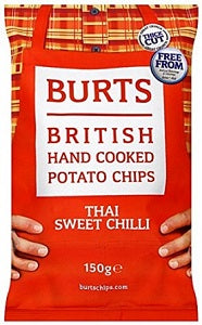 Burts Potato Chips Thai Sweet Chilli 150 g