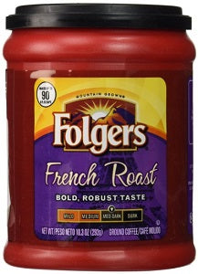 Folgers French Roast Coffee 292 g
