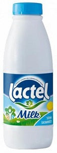 Lactel UHT Milk Semi Skimmed 1 L x2