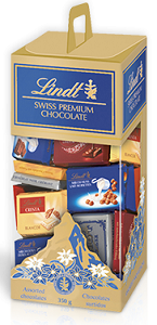 Lindt Swiss Premium Chocolate Assorted Napolitain 350 g