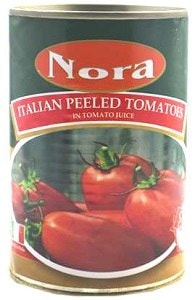 Nora Italian Peeled Tomatoes In Tomato Juice 400 g