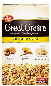 Post Great Grains Banana Nut Crunch 439 g