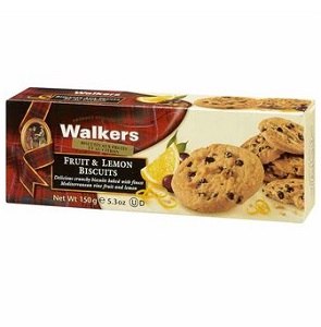Walkers Fruit & Lemon Biscuits 150 g