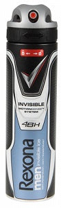 Rexona Anti-Perspirant Deodorant Spray For Men Invisible Ice 200 ml