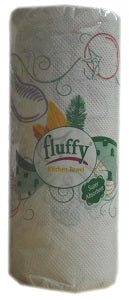 Fluffy Kitchen Towel 1 Ply 1 Roll