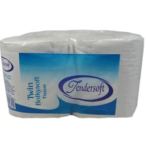Tendersoft Twin Bolkysoft Tissue 2 Ply 2 Rolls