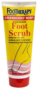 Footherapy Foot Scrub Cranberry Mint Invigorating 198 g