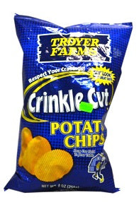 Troyer Farms Potato Chips Crinkle Cut 255 g