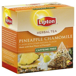 Lipton Herbal Tea Pineapple Camomile Caffeine Free 31.1 g x18