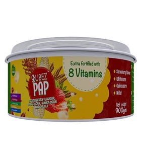 Bubez Pap Strawberry Flavour 600 g - Frozen