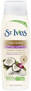 St. Ives Body Wash Triple Butters Coconut 709 ml