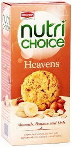 Britannia Nutri Choice Heavens Almond Banana & Oats 100 g