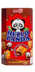 Meiji Hello Panda Biscuits With Chocolate Flavour Filling 50 g