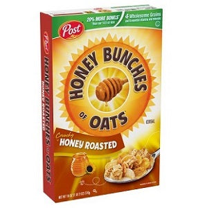 Post Honey Bunches Of Oats Honey Roasted 510 g