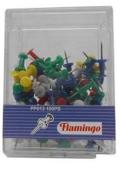 Flamingo Push Pin x100