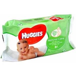 Huggies Baby Wipes Natural Care With Aloe Vera x56