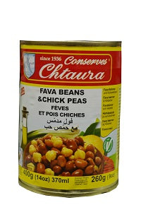 Conserves Chtaura Fava Beans & Chick Peas In Brine 435 g
