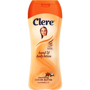 Clere Hand & Body Lotion Nourishing Cocoa Butter 200 ml