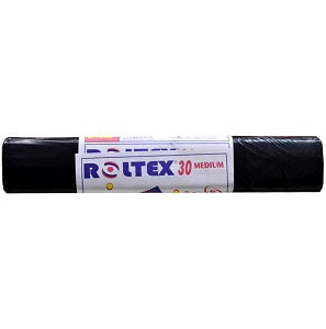 Sanita Roltex Trash Bags Medium Black x30
