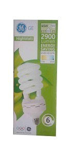 GE Energy Saving Screw Bulb E27 45W