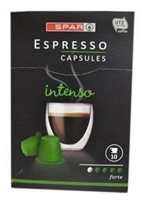 Spar Espresso Intensivo 50 g 10 Capsules