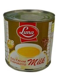 Luna Full Cream Evaporated Milk 170 g x6