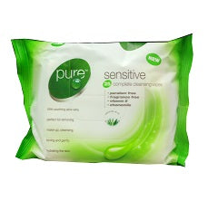 Pure Cleansing Wipes Sensitive Complete x25