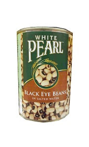 White Pearl Black Eye Beans In Salt Water 400 g