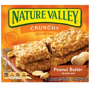 Nature Valley Granola Bars Peanut Butter 253 g