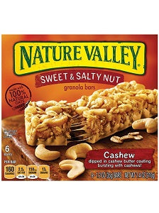 Nature Valley Granola Bars Sweet & Salty Cashew Nut 210 g