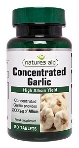 Natures Aid Concentrated Garlic 90 Tablets