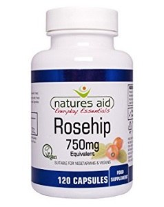 Natures Aid Rose Hip 120 Capsules