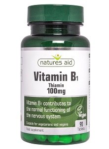 Natures Aid Vitamin B1 90 Tablets