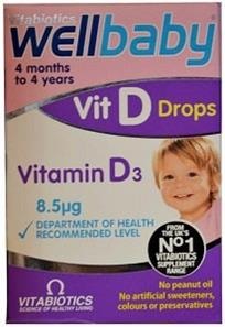 WellBaby Vitamin D3 Multivitamin Drops 30 ml