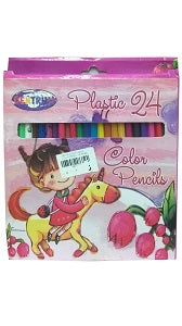 Centrum Plastic Color Pencils x24