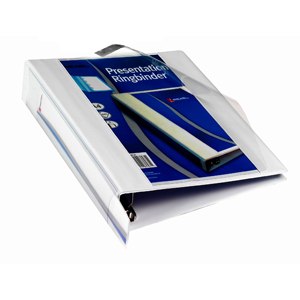 Pres Ring Binder 25 mm A4 - White