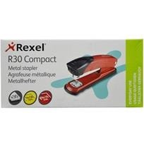 Rexel R30 Compact Stapler - Red