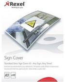 Rexel Standard Gloss Sign A3 Cover